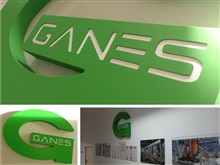 GANES | Plastické logo - Styrodur