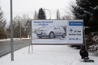 Hyundai HB | Reklamní banner - billboard