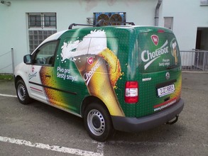 Pivovar Chotěboř | Reklamní polep - VW Caddy