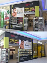 Ego fashion | Reklamní a image změna prodejny v obchodním centru Interspar Jablonec nad Nisou